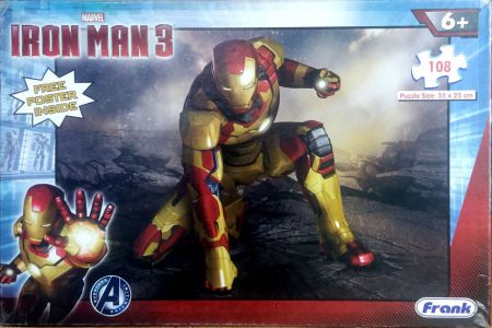 Iron Man 3 Frank Puzzle (108 Pcs.)